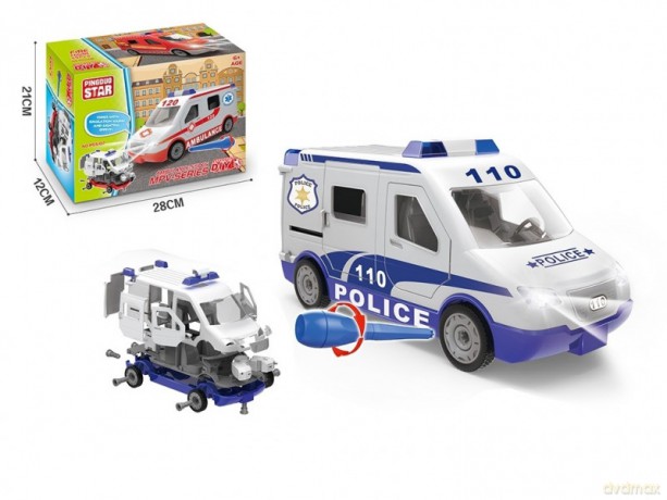 Pojazd DIY Ambulans, Policja do skręcania MIX