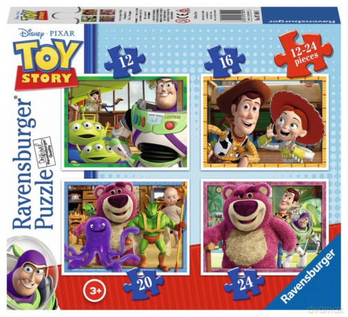 RAVENSBURGER Toy Story 3 4w1 [PUZZLE]