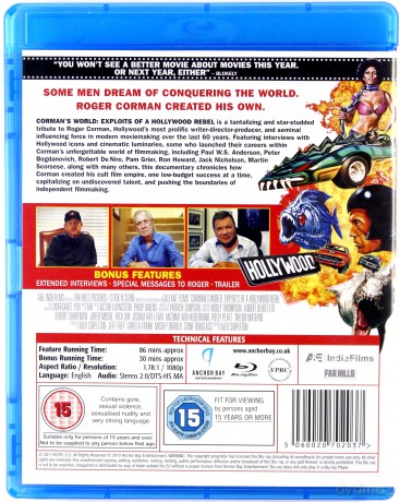 Corman's World: Exploits Of A Hollywood Rebel (Świat Rogera Cormana) [Blu-Ray]
