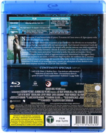 Lady in the Water (Kobieta w błękitnej wodzie) [Blu-Ray]