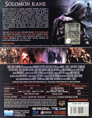 Solomon Kane (Pogromca zła) [Blu-Ray]+[DVD]