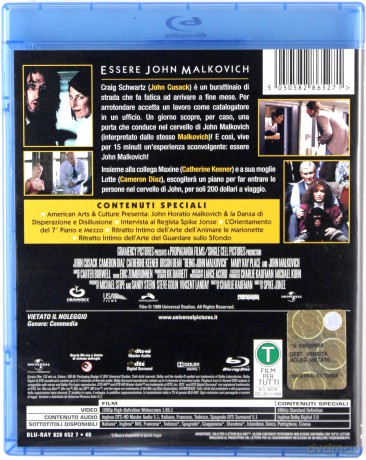 Being John Malkovich (Być jak) [Blu-Ray]
