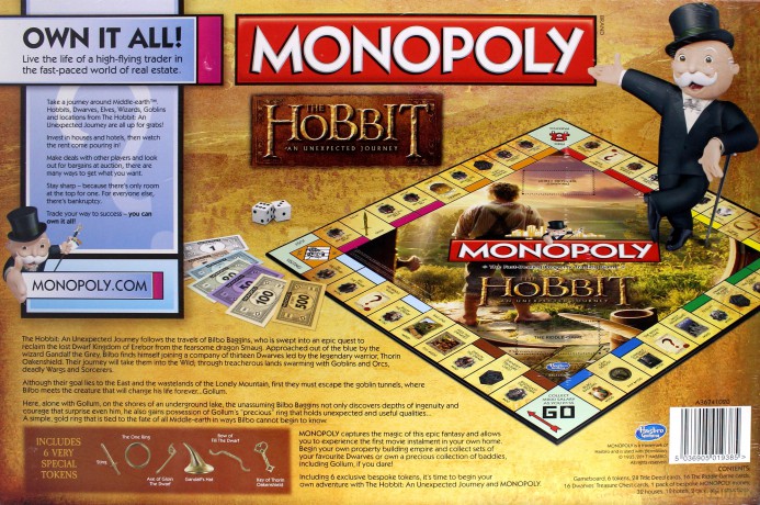 Monopoly The Hobbit [GRA PLANSZOWA]