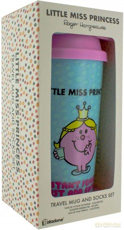 Little Miss Princess Kubek podróżny i skarpetki