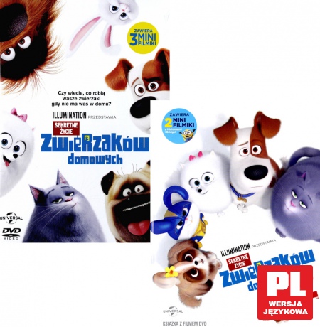 Sekretne Życie Zwierzaków Domowych 1+2 Kolekcja [2DVD]