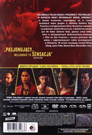 Wojownik Sezon 1 [BOX] [3DVD]