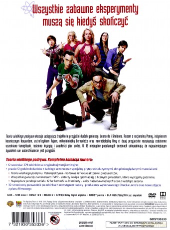 Teoria Wielkiego Podrywu Sezon 1-12 [36DVD]