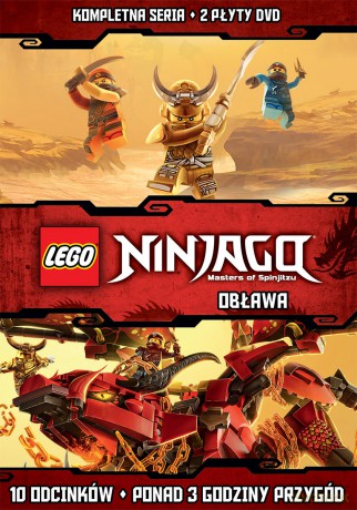 LEGO Ninjago Obława część 1-2 (odcinki 85-94) Pakiet [2DVD]