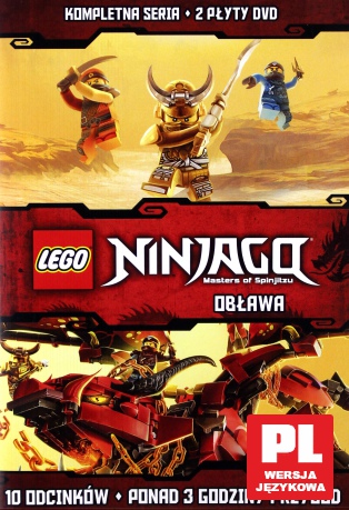 LEGO Ninjago Obława część 1-2 (odcinki 85-94) Pakiet [2DVD]