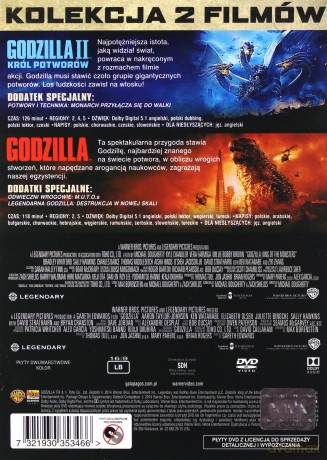 Godzilla Kolekcja 2 Filmów [2DVD]