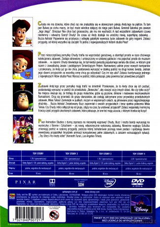 Toy Story Kolekcja: 1-4 BOX [4DVD]