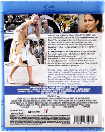 The Wedding Planner (Powiedz tak) [Blu-Ray]