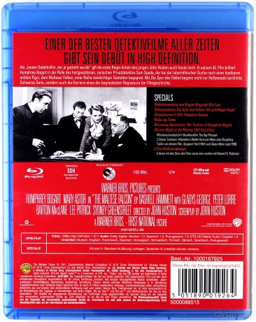 The Maltese Falcon (Sokół maltański) [Blu-Ray]