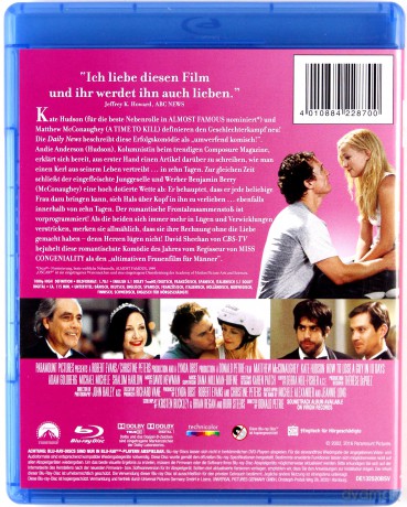 How to Lose a Guy in 10 Days (Jak stracić chłopaka w 10 dni) [Blu-Ray]