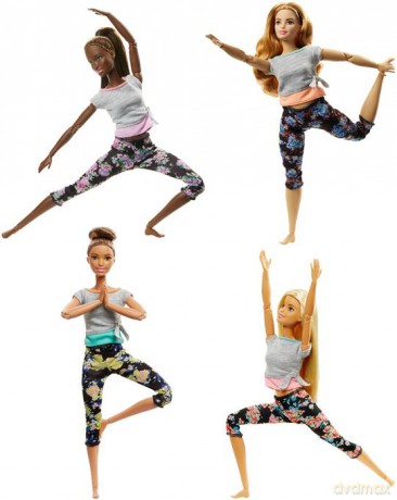 Barbie Lalki Made to Move Kwieciste (wysyłka losowa)