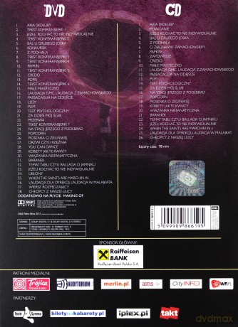 Grupa MoCarta / Zbigniew Zamachowski / Wojciech Malajkat: Zamach Na Mocarta [DVD]+[CD]