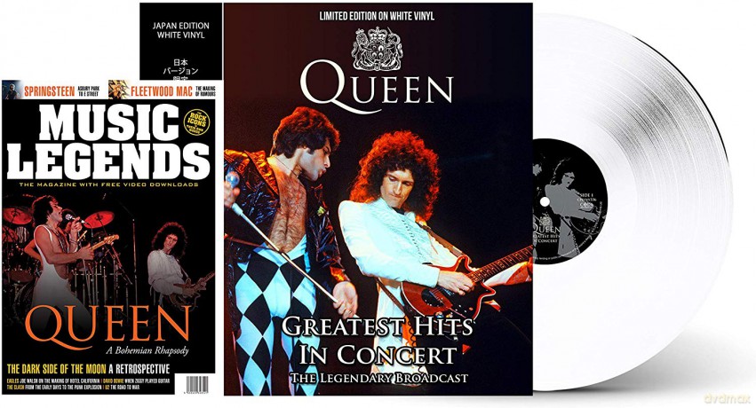 Queen: Greatest Hits In Concert (White) [Winyl]