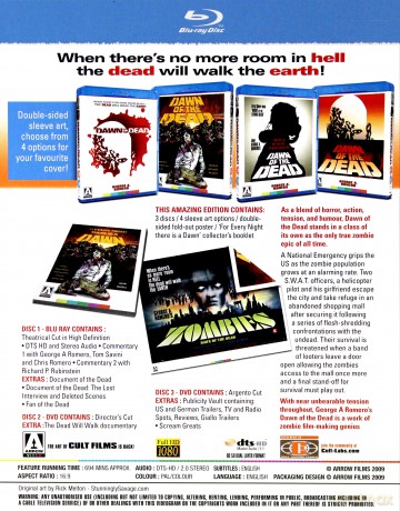 Dawn of the Dead (Świt żywych trupów) [Blu-Ray]