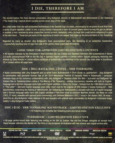 The Death King (Der Todesking) [Blu-Ray]+[DVD]+[CD]