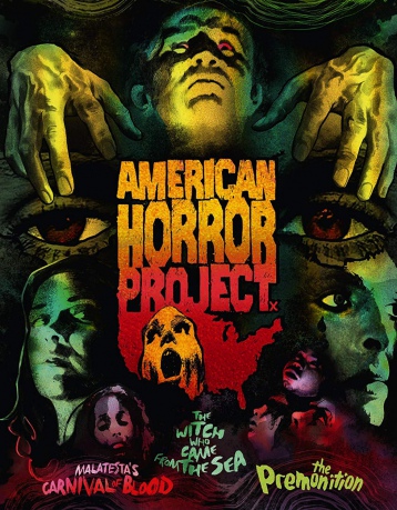 American Horror Project: Volume 1 (Malatesta’s Carnival of Blood / The Witch Who Came from the Sea / The Premonition) [Blu-Ray]+[DVD]