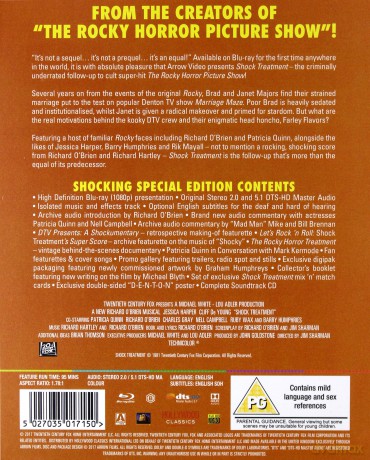 Shock Treatment [Blu-Ray]+[CD]