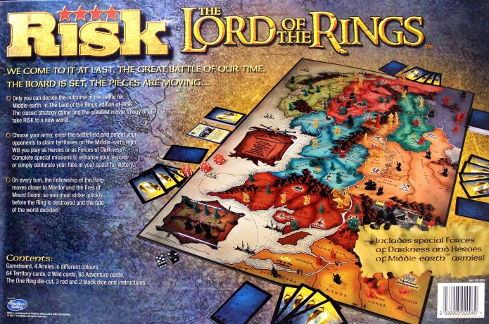 Risk The Lord of The Rings (Władca Pierścieni) [GRA PLANSZOWA]