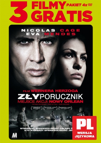 Zły porucznik + 3 FILMY GRATIS [BOX] [4DVD]