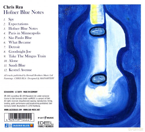 Chris Rea: Hofner Blue Notes (digipack) [CD]