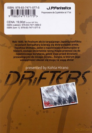 Drifters (Tom 01) - Kouta Hirano [KOMIKS]