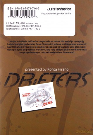 Drifters (Tom 05) - Kouta Hirano [KOMIKS]