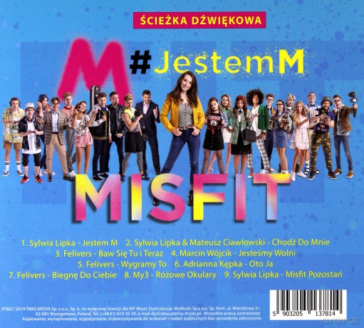 JestemM MISFIT soundtrack [CD]