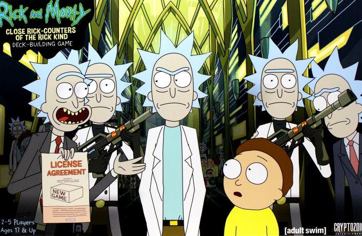 Close Rick Counters of the Rick Kind Deck Building: Rick and Morty Game [KARTY]