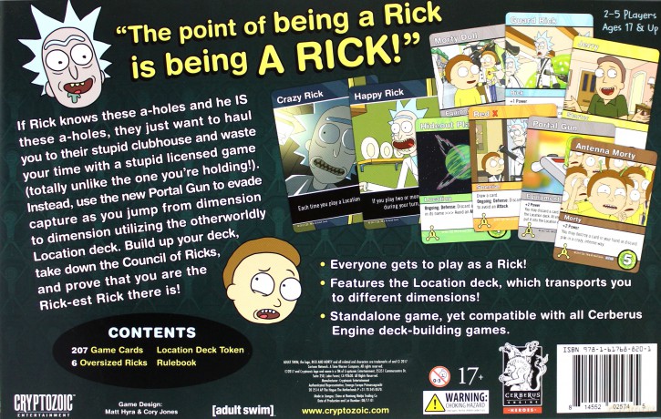 Close Rick Counters of the Rick Kind Deck Building: Rick and Morty Game [KARTY]