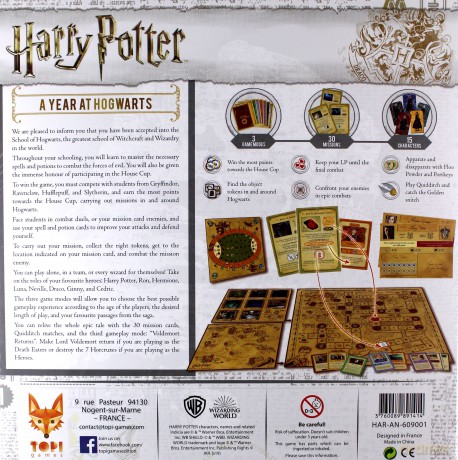 Harry Potter A Year At Hogwarts [GRA PLANSZOWA]