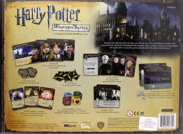 Hogwarts Battle- A Cooperative Deck Building Game Board Game [KARTY]
