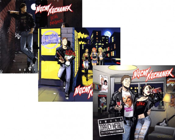 Nocny Kochanek: Hewi Metal + Zdrajcy Metalu + Randka w ciemność Pakiet [3CD]