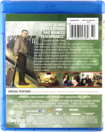 Everybody's Fine (Wszyscy mają się dobrze) [Blu-Ray]