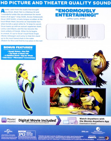 Shark Tale (Rybki z ferajny) [Blu-Ray]