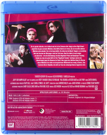 Buffy the Vampire Slayer (Postrach wampirów) [Blu-Ray]