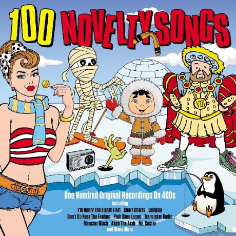 100 Novelty Songs [4CD]