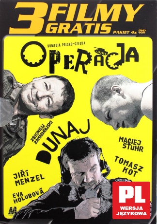 Operacja Dunaj + 3 FILMY GRATIS [BOX] [4DVD]