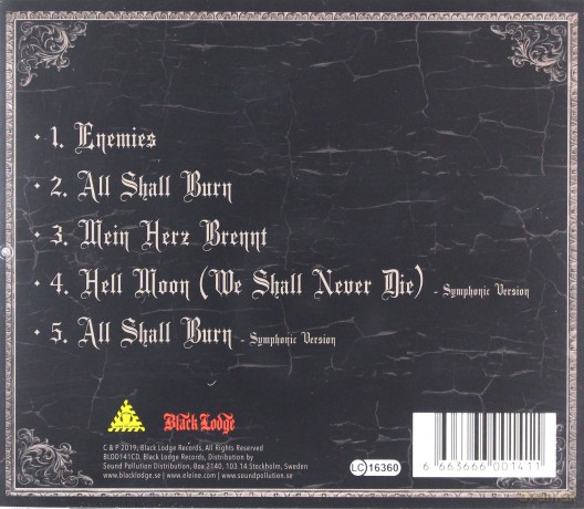 Eleine: All Shall Burn [CD]