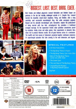 Big Bang Theory Season 12 [DVD]