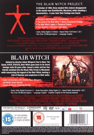Blair Witch Project / Blair Witch [2DVD]