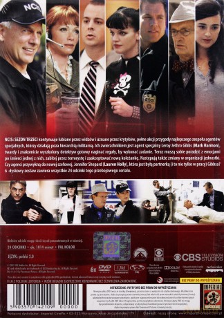 Agenci NCIS sezon 3 [6DVD]
