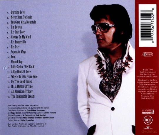 Elvis Presley: Burning Love [CD]