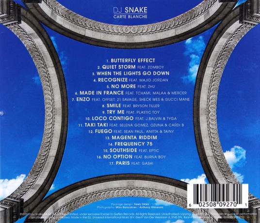 Dj Snake: Carte Blanche [CD]