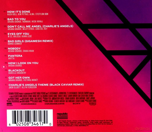 Charlie's Angels soundtrack (Aniołki Charliego) [CD]