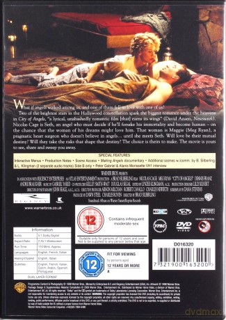 City Of Angels (Miasto aniołów) [DVD]