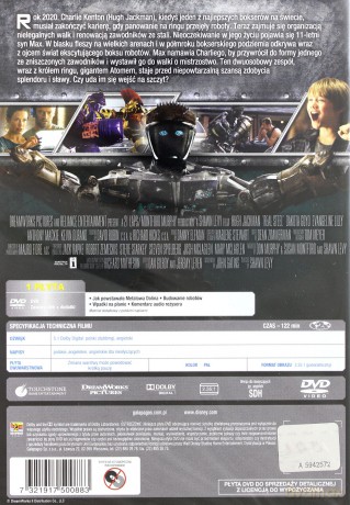 Giganci ze stali (Real Steel) [DVD]